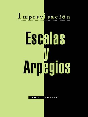 cover image of Improvisación Escala y arpegios